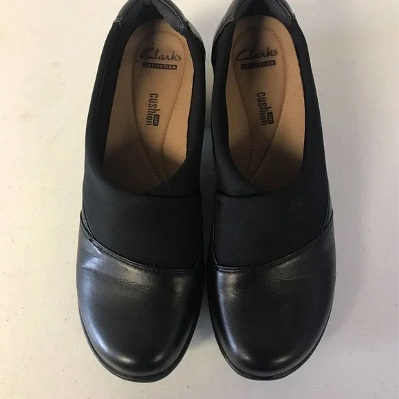 Clarks Women's Size 9 Channing Enna Slip-On Loafer Shoes, Black - FLOOR … - Picture 7 of 8